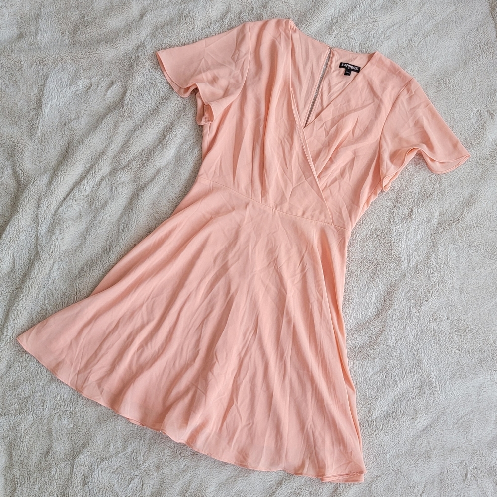 Express Coral Dress